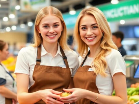 Hostesses at WorldFood Moscow Hostesses at WorldFood Moscow