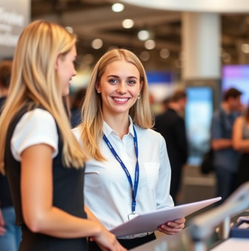 Marketing Industry Exhibition Hostesses