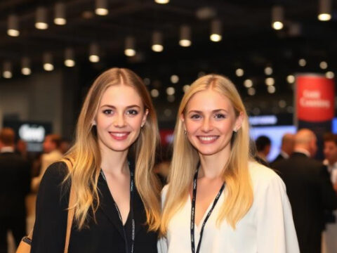 Russian Booth Assistants for the Moscow Khimia Exhibition Russian Booth Assistants for the Moscow Khimia Exhibition