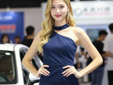 莫斯科展会模特