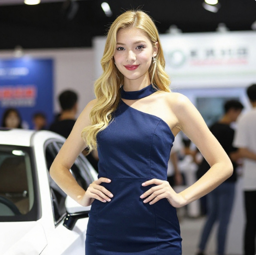 莫斯科展会模特